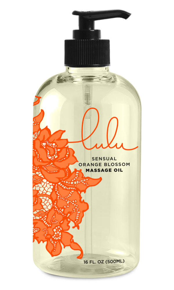 Lulu sensual orange blossom massage oil